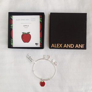 Authentic Alex and Ani Apple Bangle